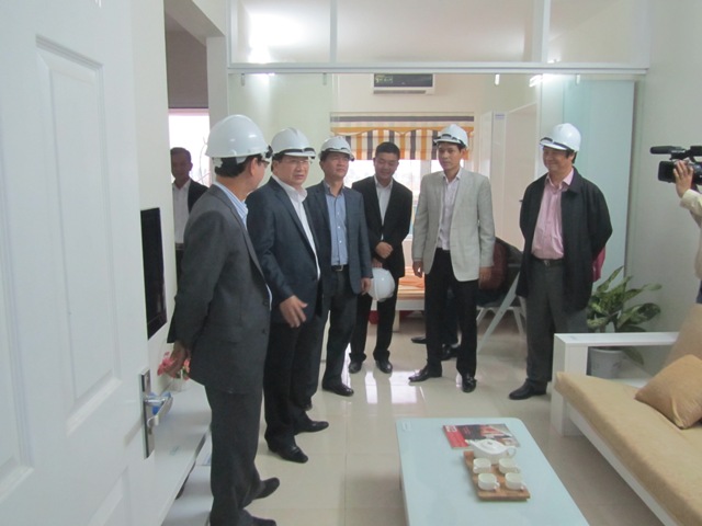 Bộ trưởng Trịnh Đình Dũng kiểm tra việc thực hiện dự án nhà ở xã hội giai đoạn 2 – KĐT Đặng Xá